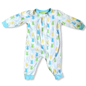 Classic Whimsy | Blue Peeps Easter Pajamas (12 m)